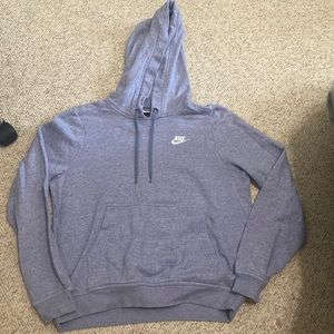 Purple blueish Nike small hoodie